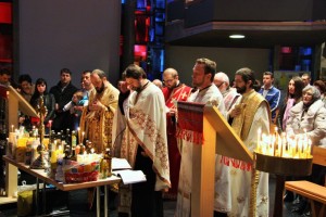 Primul Maslu de obște în parohia „Sf. Mc. Mina“ din Freiburg